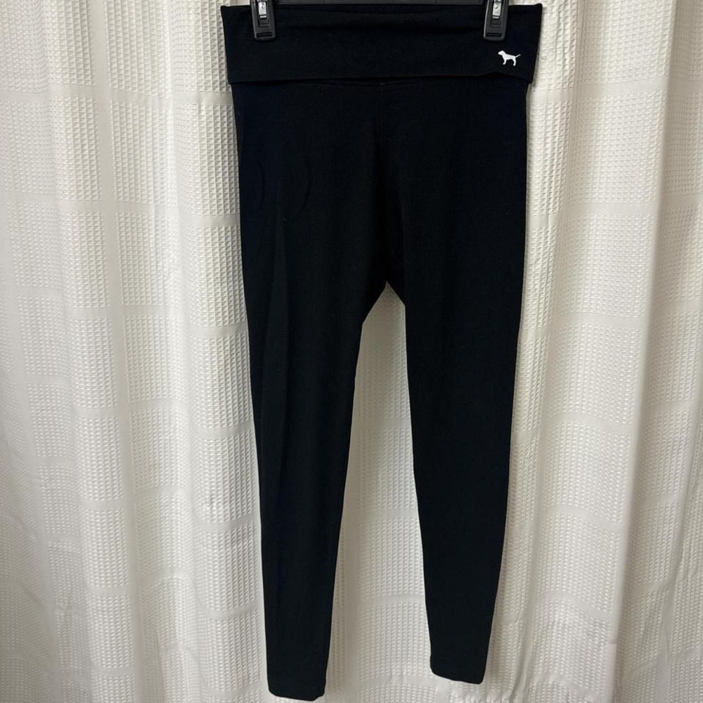 Victoria's Secret pink y2k fold ocee leggings